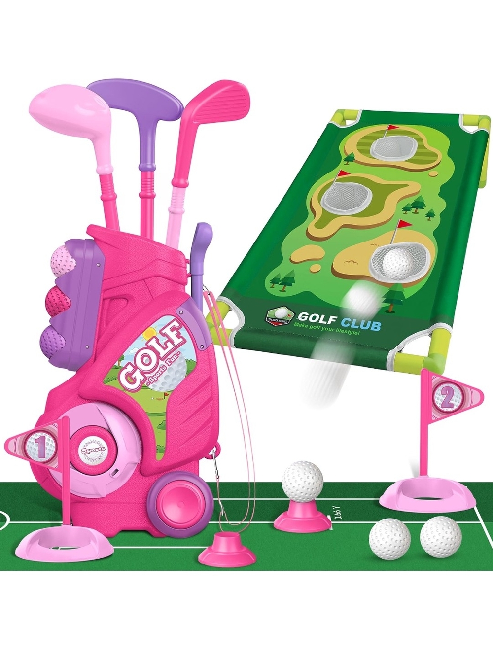 Liberry Toddler Golf Club Set Toy For Boys And Girls